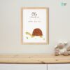 Schildkröten Kinderzimmer Poster